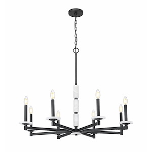 Kaden  - 8 Light Chandelier-29.25 Inch Tall and 36.5 Inch Wide - 1374833