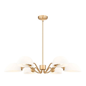 Breton - 6 Light Chandelier-5 Inch Tall and 39 Inch Wide - 1397044