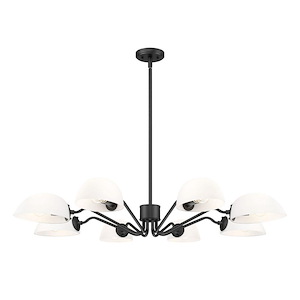 Breton - 8 Light Chandelier-6 Inch Tall and 46 Inch Wide - 1397045