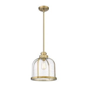 Burren - 1 Light Pendant in Old World Style - 12.25 Inches Wide by 13.25 Inches High - 1032535
