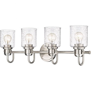 Kinsley - 4 Light Bath Vanity In Transitional Style-9.5 Inches Tall and 28 Inches Wide - 1096997