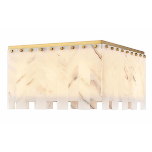 Viviana - 9 Light Flush Mount-11 Inches Tall and 19.5 Inches Wide - 1283216