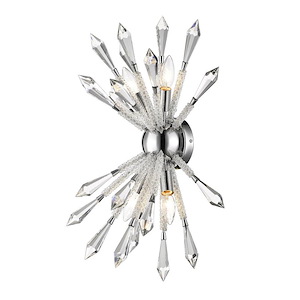Soleia - 4 Light Wall Sconce in Whimsical Style - 9.63 Inches Wide by 24 Inches High - 689059