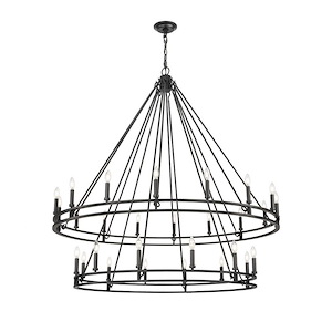 Dennison - 28 Light Chandelier-61 Inch Tall and 60 Inch Wide - 1365385