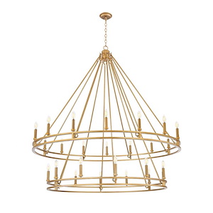 Dennison  - 28 Light Chandelier-61 Inch Tall and 60 Inch Wide - 1374848