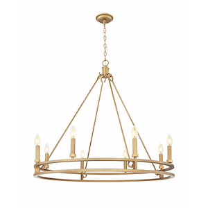 Dennison  - 8 Light Chandelier-32.75 Inch Tall and 36 Inch Wide - 1374850
