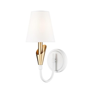 Claudelle  - 1 Light Wall Sconce-14 Inch Tall and 5.75 Inch Wide - 1374851