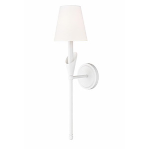 Claudelle  - 1 Light Wall Sconce-24 Inch Tall and 5.75 Inch Wide - 1374852