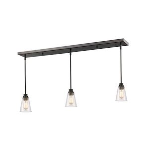 Annora - 3 Light Island/Billiard in Utilitarian Style - 5.5 Inches Wide by 7.13 Inches High - 490839