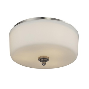 Cardinal - 3 Light Flush Mount in Fusion Style - 13 Inches Wide by 6.75 Inches High - 1284887
