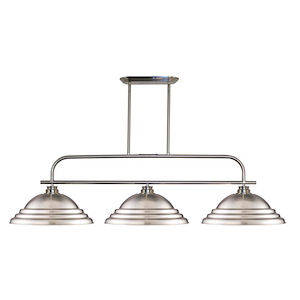 Annora - 3 Light Island/Billiard in Metropolitan Style - 14.25 Inches Wide by 15.25 Inches High - 490837