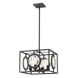 Port - 4 Light Pendant in Coastal Style - 17.75 Inches Wide by 11 Inches High - 600691
