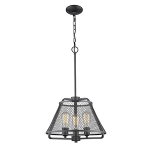 Iuka - 9 Light Island/Billiard in Transitional Style - 16 Inches Wide by 26.5 Inches High - 1222692