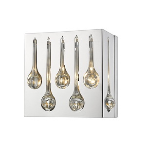 Oberon - 2 Light Wall Sconce in Transitional Style - 9 Inches Wide by 9 Inches High - 689036