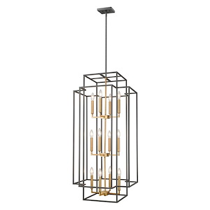 Titania - 12 Light Pendant in Transitional Style - 20 Inches Wide by 42 Inches High - 689028