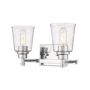 Bohin - 2 Light Bath Vanity In Contemporary Style-8.5 Inches Tall and 16 Inches Wide - 1113028