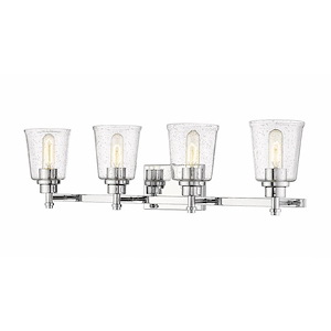Bohin - 4 Light Bath Vanity In Contemporary Style-8.5 Inches Tall and 32 Inches Wide - 1113030