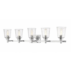 Bohin - 5 Light Bath Vanity In Contemporary Style-8.5 Inches Tall and 41.25 Inches Wide - 1113031