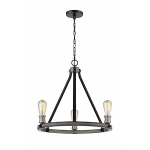 Kirkland - 10 Light Island/Billiard in Restoration Style - 25 Inches Wide by 23 Inches High - 1222501