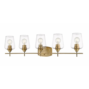 Joliet - 5 Light Bath Vanity In Modern Style-9.5 Inches Tall and 38 Inches Wide - 1093809