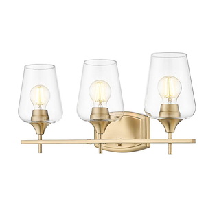 Joliet - 3 Light Bath Vanity-9.5 Inch Tall and 21.75 Inch Wide - 1397075