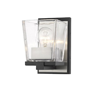Bleeker Street - 1 Light Wall Sconce in Restoration Style - 5 Inches Wide by 7.5 Inches High - 1002042