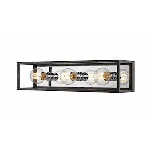 Z-Lite - 480-3V-MB-BN - Kube - 3 Light Bath Vanity