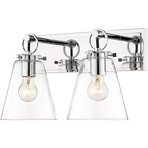 Harper - 2 Light Bath Vanity In Transitional Style-10 Inches Tall and 15.5 Inches Wide - 1113084