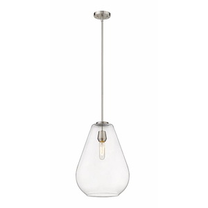 Ayra - 1 Light Pendant in Urban Style - 12 Inches Wide by 16.75 Inches High - 937822