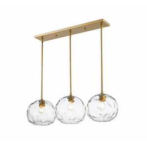 Chloe - 3 Light Island In Transitional Style-10 Inches Tall and 10 Inches Wide - 1093787