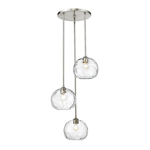 Chloe - 3 Light Pendant in Urban Style - 20 Inches Wide by 30 Inches High - 937849
