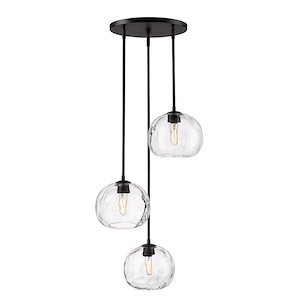 Chloe - 3 Light Chandelier In Coastal Style-9.5 Inches Tall and 20 Inches Wide - 1316051