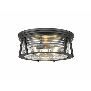 Cape Harbor - 3 Light Flush Mount In Traditional Style-6.5 Inches Tall and 16 Inches Wide - 1287742