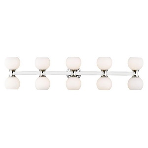 Artemis - 10 Light Bath Vanity In Mid-Century Modern Style-10.75 Inches Tall and 6.5 Inches Wide - 1298323