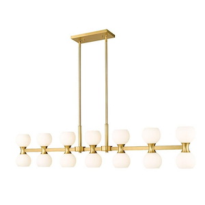 Artemis - 14 Light Island In Mid-Century Modern Style-12.75 Inches Tall and 5 Inches Wide - 1298324