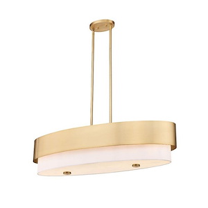 Counterpoint - 5 Light Island In Modern Style-10.5 Inches Tall and 16 Inches Wide - 1298333