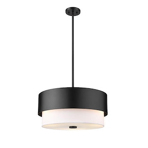 Counterpoint - 3 Light Pendant In Modern Style-9.25 Inches Tall and 18 Inches Wide - 1298335