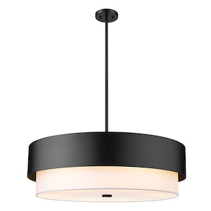 Counterpoint - 6 Light Pendant In Modern Style-10.5 Inches Tall and 31.5 Inches Wide - 1298337