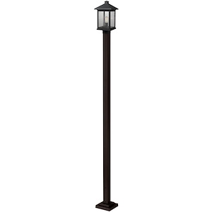 Portland - 1 Light Outdoor Post Mount Lantern in Seaside Style - 9.5 Inches Wide by 112 Inches High - 457465