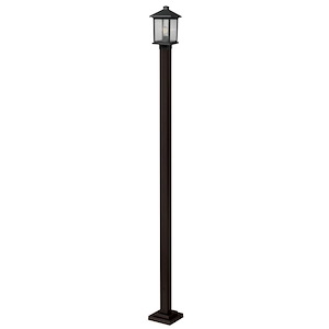 Portland - 1 Light Outdoor Post Mount Lantern in Seaside Style - 9.25 Inches Wide by 109.38 Inches High - 457458