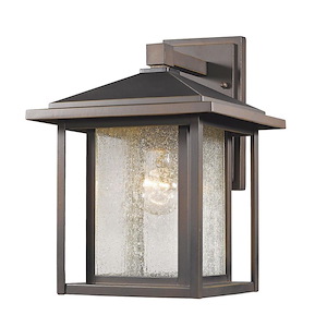 Aspen - 1 Light Outdoor Wall Mount in Seaside Style - 9 Inches Wide by 13 Inches High - 550111