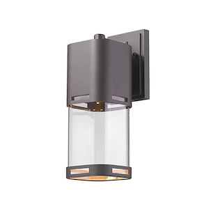 Lestat - 14W 1 LED Outdoor Wall Mount in Transitional Style - 5 Inches Wide by 13.88 Inches High - 600763