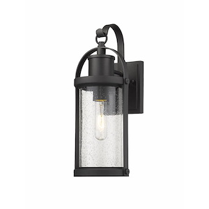 Roundhouse - 1 Light Outdoor Wall Mount in Period Inspired Style - 6 Inches Wide by 15.75 Inches High - 856975