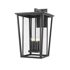 Seoul - 4 Light Outdoor Wall Mount In Craftsman Style-30.25 Inches Tall and 18 Inches Wide - 1113151