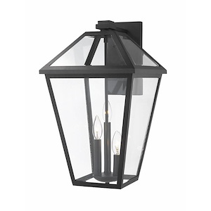 Talbot - 3 Light Outdoor Wall Mount in Traditional Style - 11 Inches Wide by 17.5 Inches High - 1002087