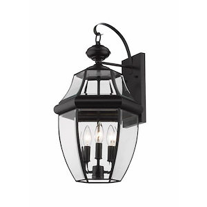 Westover - 3 Light Outdoor Wall Mount in Tuscan Style - 12.25 Inches Wide by 22.25 Inches High - 1222824