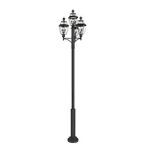 Westover - 12 Light Outdoor Post Mount-138.25 Inches Tall and 33.25 Inches Wide - 1341013