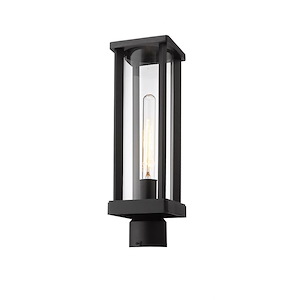 Glenwood - 1 Light Outdoor Post Mount In Industrial Style-15 Inches Tall and 5.5 Inches Wide - 1287845