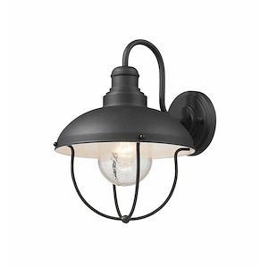 Ansel - 1 Light Outdoor Wall Sconce In Traditional Style-14 Inches Tall and 10.75 Inches Wide - 1093758