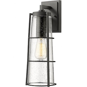Helix - 1 Light Outdoor Wall Sconce In Outdoor Style-17 Inches Tall and 6 Inches Wide - 1113099